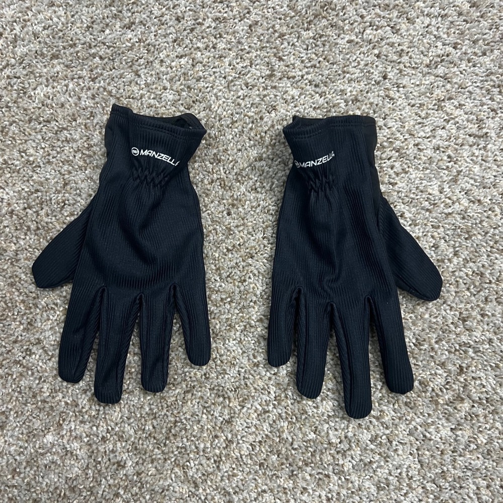 Manzella Silkweight Windstopper Ultra TouchTip Gloves Black XL U618M